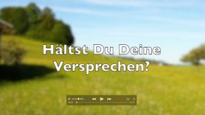 Versprechen einhalten