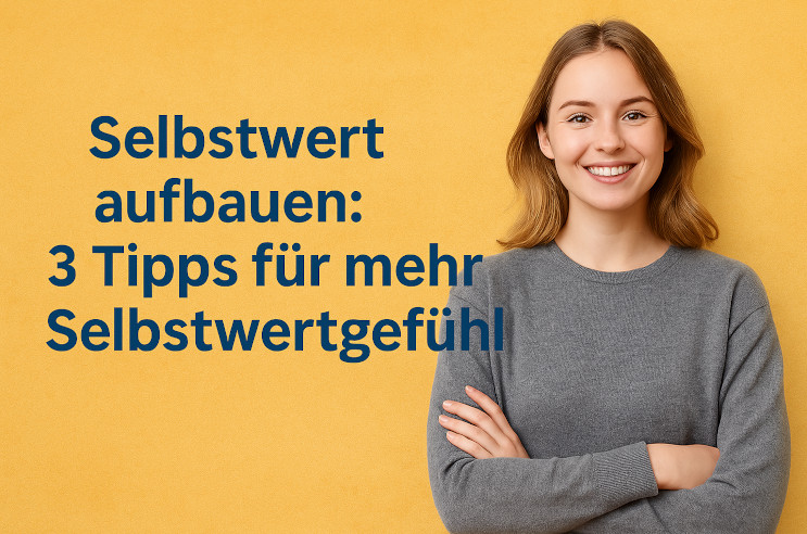 Selbstwert aufbauen - Ein Mädchen mit dem 3 Tipps zu mehr Selbnstwertwertgefühl